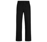 (38R, Black) Boss Mens Statum Straight Trousers