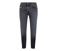 Diesel Mens 2019 D-Strukt Jeans - Faded Black - Faded Black - 38R - 98% Cotton/2% Elastane