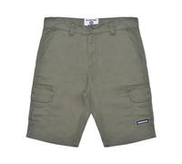 (38R, Khaki Green) Lambretta Mens SS24 Cargo Shorts