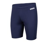 (38R, Navy/White) Arena Mens Solid Jammer Shorts