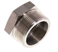 38S Stainless steel Closing Plug for Tubes 315 Bar DIN 2353
