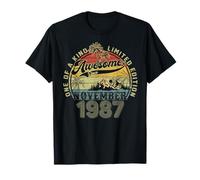 38th Bday Gifts for Men November 1987 38 Year Old T-Shirt