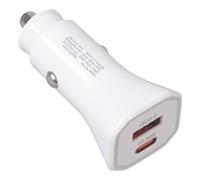 38W Fast Charging Car Adapter With Double Ports Vehicle Chargers Upgrades For Business Travelers & Long Trips High Power USB Adapter