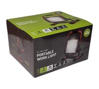 38W Work Light (500W eq), 3800LM Job Site Floodlight, IP65 Waterproof LED, 5000K Neutral White Portable, 2m Cable, Outdoor Garden Lamp, 30000 Hours Life