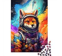 38x26cm/1000pcs 1000 Piece Jigsaw, Cosmic Fox Explorer-15