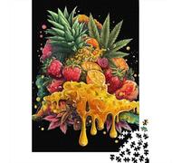 38x26cm/1000pcs 1000 Piece Jigsaw, Fruit Smoothie Bowl, Festive Gift