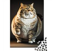 38x26cm/1000pcs 1000 Piece Jigsaw, Grumpy Cat, New Year Gift