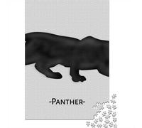 38x26cm/1000pcs 1000 Piece Jigsaw, La Panthera