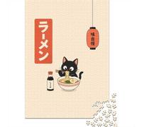 38x26cm/1000pcs 1000 Piece Jigsaw, Little Ramen Moment, Winter Gift