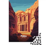 38x26cm/1000pcs 1000 Piece Jigsaw, Petra, Jordan, Winter Gift