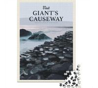 38x26cm/1000pcs 1000 Piece Jigsaw, Visit The Giants Causeway, New Year Gift