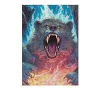 38x26cm/1000pcs Adult Pieces Jigsaw Puzzle Thundering Beast Unleashed Jigsaws for Adults Toy Wall Decor For Family Fun Challenging To Complete 38x26cm/1000pcs