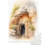 38x26cm/1000pcs, Jigsaw for Adults, 1000 Pieces, The Tomb Is Empty | For a calm Advent activity: Adult jigsaw puzzle with 1000 pieces fits relaxed evenings through December.
