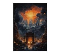 38x26cm/1000pcs Jigsaw Puzzle for Adults Knowledge Is Power Puzzle for Adults Family Game Difficult Challenge Parent-child Interaction 38x26cm/1000pcs