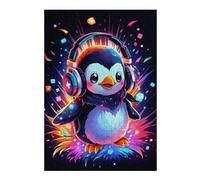 38x26cm/1000pcs Jigsaw Puzzle for Adults Party Penguin Puzzle for Adults Family Game Difficult Challenge Parent-child Interaction 38x26cm/1000pcs
