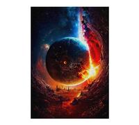 38x26cm/1000pcs Jigsaw Puzzle for Teenagerss Apocalyptic Planet Jigsaw Puzzle Toy Wall Decor Analysis And Logic Fun at Home Activities, 38x26cm/1000pcs