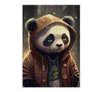 38x26cm/1000pcs Jigsaw Puzzle for Teenagerss Panda Manga Anime Jigsaw Puzzle Toy Wall Decor Analysis And Logic Fun at Home Activities, 38x26cm/1000pcs