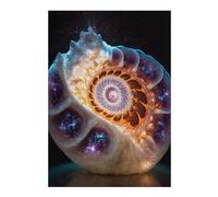 38x26cm/1000pcs Jigsaw Puzzle for Teenagerss Stellar Seashell Jigsaw Puzzle Toy Wall Decor Analysis And Logic Fun at Home Activities, 38x26cm/1000pcs