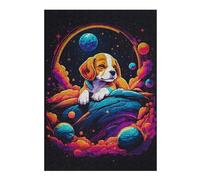 38x26cm/1000pcs Jigsaw Puzzles Beagle Puppy Sleeping Puzzle for Adults Relaxing Games Precision Cutting Unique Birthday And Xmas Gifts 38x26cm/1000pcs