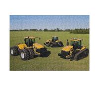 38x26cm/1000pcs Jigsaw Puzzles for Adults CAT Challenger Tractors on Display Puzzles for Adults DIY Toys Home Decoration Difficult And Challenge 38x26cm/1000pcs