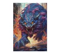 38x26cm/1000pcs Jigsaw Puzzles for Adults City Under Siege by Monster -1 Puzzle for Adults Relax Games Hand Speed Race Difficult And Challenge 38x26cm/1000pcs