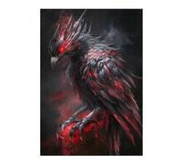38x26cm/1000pcs Jigsaw Puzzles for Adults Fiery Raven Puzzles for Adults DIY Toys Home Decoration Difficult And Challenge 38x26cm/1000pcs