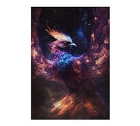 38x26cm/1000pcs Jigsaw Puzzles for Adults Galactic Phoenix Rise Jigsaw Puzzle Hands-on Game Wall Art Unique Gifts for Birthday And Christmas 38x26cm/1000pcs