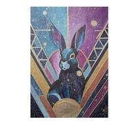 38x26cm/1000pcs Jigsaw Puzzles for Adults Jigsaw Eclipse Rabbit Teenagers Puzzles Relax Games For Family Fun Christmas Birthday Gifts 38x26cm/1000pcs