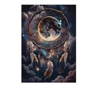 38x26cm/1000pcs Jigsaw Puzzles for Adults Jigsaw Galactic Dreamcatcher Puzzle for Adults Toy Wall Decor Difficult Challenge Christmas Birthday Gifts 38x26cm/1000pcs