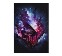 38x26cm/1000pcs Jigsaw Puzzles for Adults Man Playing Piano Puzzles for Adults Hands-on Game Perfect Decoration Unique Gifts for Birthday And Christmas 38x26cm/1000pcs