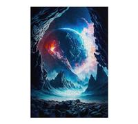 38x26cm/1000pcs Jigsaw Puzzles for Adults Planet Inside Puzzle for Adults Brain Teaser Game Presents for Women Parent-child Interaction 38x26cm/1000pcs