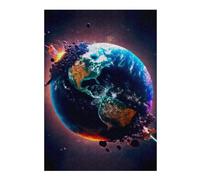 38x26cm/1000pcs Jigsaw Puzzles for Adults Planetary Transformation Earth's Dynamic Layers Revealed Puzzles for Adults DIY Toys Home Decoration Difficult And Challenge 38x26cm/1000pcs