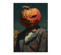 38x26cm/1000pcs Jigsaw Puzzles for Adults Pumpkin Head Man Adult Jigsaw Puzzle Hands-on Game Enhance Memory Birthday And Unique Gifts 38x26cm/1000pcs