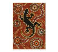 38x26cm/1000pcs Jigsaw Puzzles for Adults Teenagerss Aboriginal Art Lizard Puzzles for Adults Hands-on Game Precision Cutting Parent-child Interaction 38x26cm/1000pcs