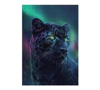 38x26cm/1000pcs Jigsaw Puzzles for Adults Teenagerss Cosmic Black Leopard Jigsaw Puzzle Relaxing Games Analysis And Logic Birthday And Unique Gifts 38x26cm/1000pcs