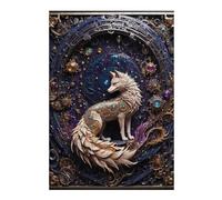 38x26cm/1000pcs Jigsaw Puzzles for Adults Teenagerss Legend Steampunk Fox Adult Puzzles Toy Wall Decor Birthday Present Parent-child Interaction 38x26cm/1000pcs