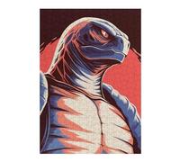 38x26cm/1000pcs Jigsaw Puzzles for Adults Teenagerss Stylized Turtle Illustration Jigsaws for Adults Toy Wall Decor Pattern Assembly Difficult And Challenge 38x26cm/1000pcs