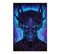 38x26cm/1000pcs Jigsaw Puzzles for Teenagerss Evil Demon Jigsaw for Adults Family Game Difficult Hard Christmas Birthday Gifts 38x26cm/1000pcs