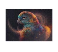 38x26cm/1000pcs Jigsaw Puzzles for Teenagerss Galactic Parrot Cosmic Beauty in Flight Puzzle for Adults Family Games But Fun And Humorous Deal As Gifts for The Whole Family 38x26cm/1000pcs
