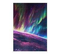 38x26cm/1000pcs Jigsaw Puzzles for Teenagerss Jigsaw Aurora Beyond Jigsaw Puzzle Toy Wall Decor Wall Art Unique Birthday And Gifts 38x26cm/1000pcs