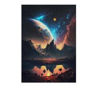 38x26cm/1000pcs Jigsaw Puzzles for Teenagerss Jigsaw Cosmic Universe Odyssey Jigsaw Puzzle Toy Wall Decor Wall Art Unique Birthday And Gifts 38x26cm/1000pcs