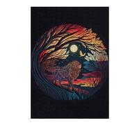 38x26cm/1000pcs Jigsaw Puzzles for Teenagerss Jigsaw Whispering Trees A Lion's Tale Adult Jigsaw Puzzle Fun Games Precision Cutting Help The Brain Exercise 38x26cm/1000pcs