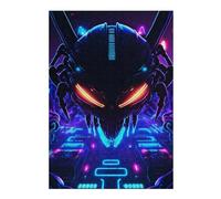 38x26cm/1000pcs Jigsaw Puzzles for Teenagerss Neon Space Aliens Teenagers Puzzles Relax Games Perfect Decoration Christmas Birthday Gifts 38x26cm/1000pcs