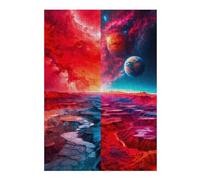 38x26cm/1000pcs Jigsaw Puzzles for Teenagerss Parallel Universe Teenagers Puzzles Relax Games Perfect Decoration Christmas Birthday Gifts 38x26cm/1000pcs