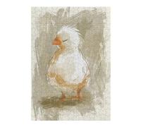 38x26cm/1000pcs Jigsaw Puzzles for Teenagerss Resting Chicken Chick Jigsaw for Adults Family Game Difficult Hard Christmas Birthday Gifts 38x26cm/1000pcs