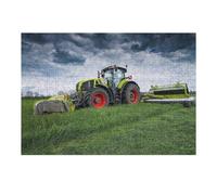 38x26cm/1000pcs Jigsaws Adults Puzzles Gifts Modern Farm Tractor in Action -3 Jigsaw Puzzle Relax Games Staycation Kill Time Birthday Present, Gifts, 38x26cm/1000pcs