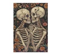 38x26cm/1000pcs Jigsaws Adults Puzzles Skeletons Love Adult Jigsaw Puzzle Relax Games Difficult Challenge Birthday And Unique Gifts 38x26cm/1000pcs