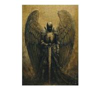 38x26cm/1000pcs Jigsaws for Adults Puzzle Angelic Sentinel Jigsaw for Adults Toy Wall Decor Hand Speed Race Gifts for Friends And Family 38x26cm/1000pcs