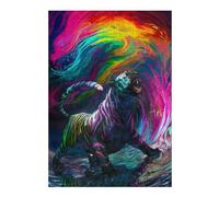 38x26cm/1000pcs Jigsaws for Adults Puzzle Chasing Rainbows Jigsaw for Adults Toy Wall Decor Hand Speed Race Gifts for Friends And Family 38x26cm/1000pcs