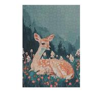 38x26cm/1000pcs Jigsaws for Adults Puzzle Fawn in A Forest Teenagers Puzzles Brain Teaser Game Analysis And Logic Gifts for Friends And Family 38x26cm/1000pcs